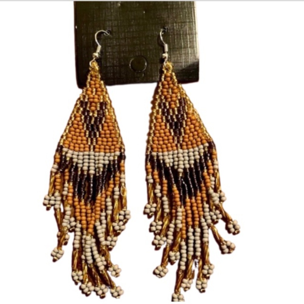 NIP Unique Design Rhombus Shaped Earrings